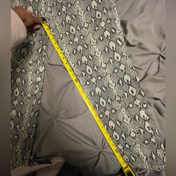 Nicole Miller New York Corduroy Textured Python Print Pants sz 14 - Picture 11 of 16